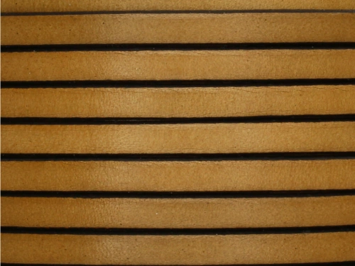 Rzemień naturalny płaski 5x1,8mm orzechowy [20cm]