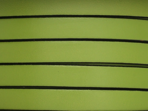 Rzemień naturalny płaski 10x1,8mm pistacjowy [20cm]