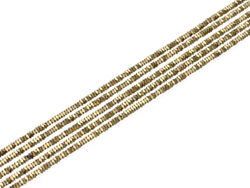 Hematyt romb ok.2,2x2,2mm [~40cm]