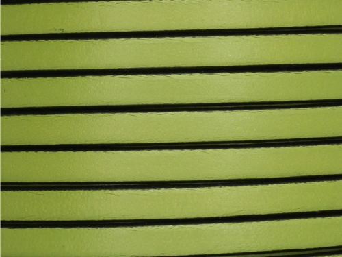 Rzemień naturalny płaski 5x1,8mm pistacjowy [20cm]