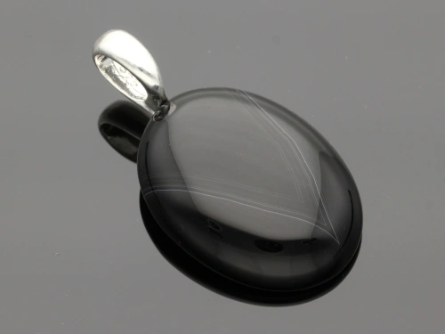 Sardonyks kaboszon ok.40x30mm [1szt.]