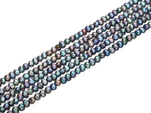 Perła słodkowodna potato ~4-5mm [~35cm]