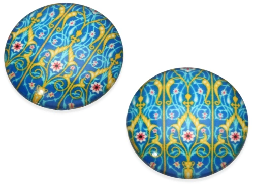 Kaboszon szklany 25 mm [1szt.]