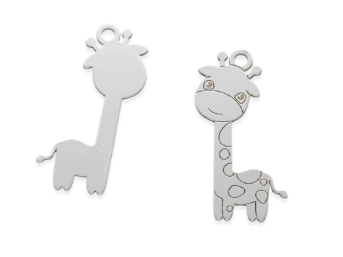 Zawieszka "żyrafka" 19 x 10 mm AG-925 [1szt.]