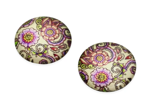 Kaboszon szklany 25 mm [1szt.]