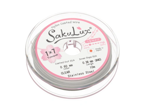 Linka SakuLux 0,60mm Clear [10m]