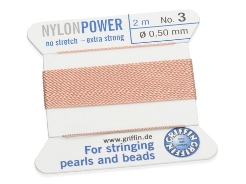 Nici nylonowe z igłą ⌀0,5mm [op.2m]