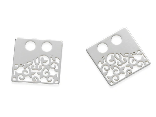 Zawieszka "kwadrat" 12 x 12 mm AG-925 [1szt.]