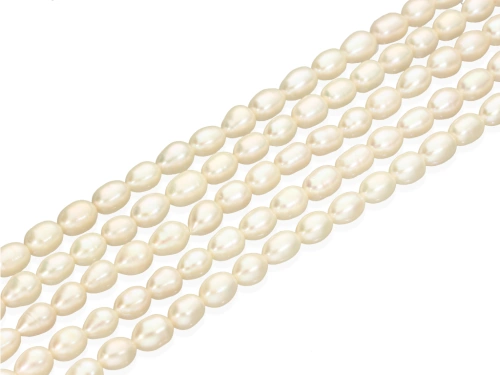 Perła słodkowodna rice ok.6-7/5-6mm [~19cm]