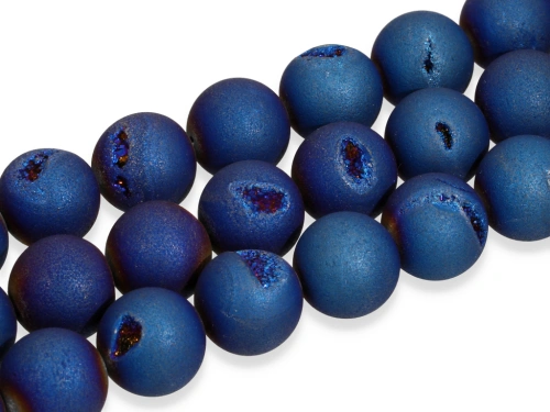 Agat druzy kulka ok.14,5mm [~19cm]