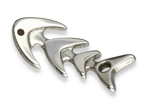 Zawieszka "fishbone" 42 x 19 mm [1szt.]