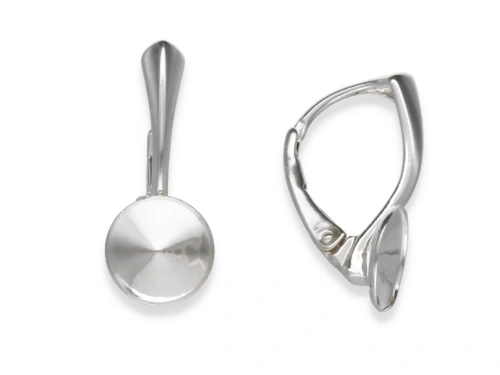 Bigle zamknięte pod rivoli 8 mm AG-925 [para]