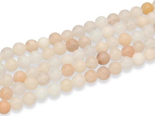 Awenturyn różowy kulka ok.6,3mm [~38cm]