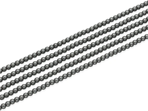 Hematyt kulka ok.3,4mm [~40cm]