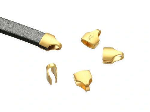 Końcówka z lutem 6x2mm AG-925+Au [2szt.]