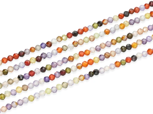 Cyrkonia (M) kulka fasetowana ok.3mm [~38cm]