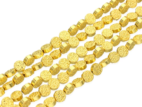 Hematyt druzy moneta ok.8,4mm [~19cm]