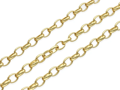 Łańcuszek "owal" 12x9x3mm [20cm]