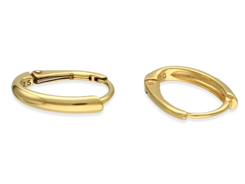 Bigle angielskie 17 x 12 mm AG-925 [2szt.]