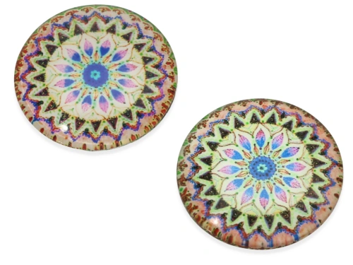 Kaboszon szklany 25 mm [1szt.]