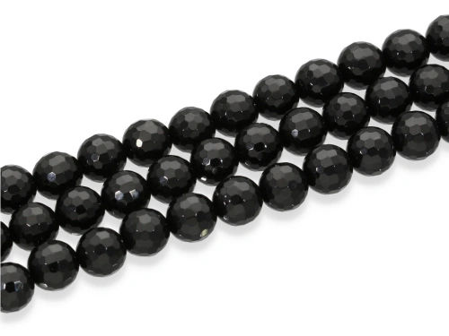 Onyks kulka fasetowana ok.8,3mm [~19cm]