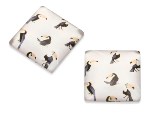 Kaboszon szklany 20 x 20 mm [1szt.]