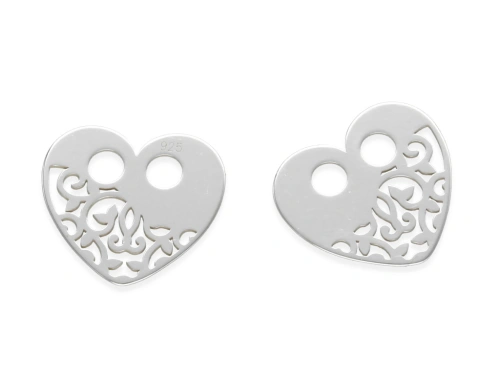 Zawieszka "serce" 12 x 13 mm AG-925 [1szt.]