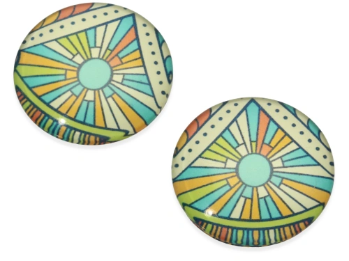 Kaboszon szklany 25 mm [1szt.]