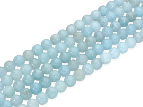 Kwarc gąbczasty kulka ok.8mm [~37cm]