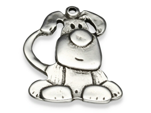 Zawieszka "pies" 39 x 35 mm [1szt.]