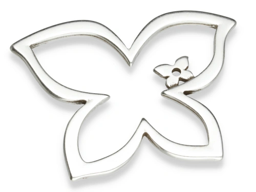 Zawieszka "motyl" 62 x 49 mm [1szt.]