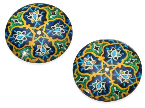 Kaboszon szklany 25 mm [1szt.]