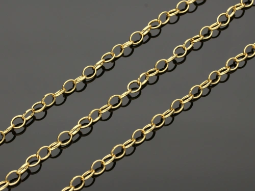 Łańcuszek "owal" 8x6x1mm [20cm]