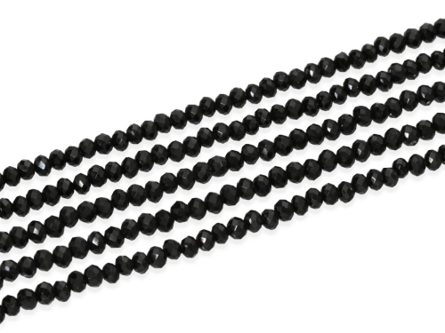 Kryształki kol. czarny ok.3x2,5mm [~36cm] 