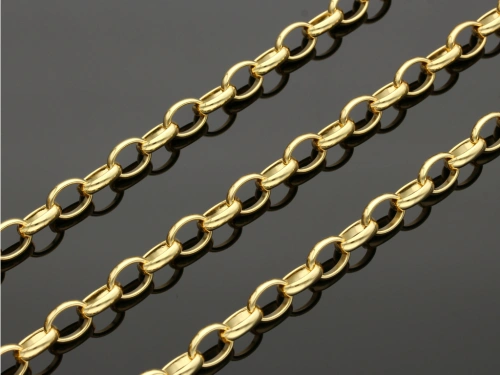 Łańcuszek "owal" 12x9x3mm [20cm]