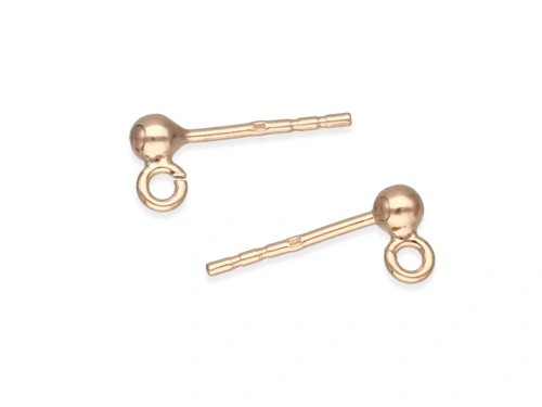 Sztyft "kulka" 3 mm AG-925 [2szt.]