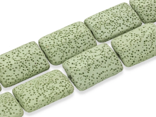 Lawa wulkaniczna prostokąt ok.28x19mm [~19cm]