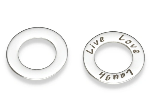 Łącznik "Live, love, laugh" 20 mm [1szt.]