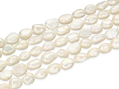 Perła słodkowodna "nuggets" ~7-8mm [~36cm]