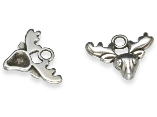 Zawieszka "moose" 20 x 16 mm [1szt.]