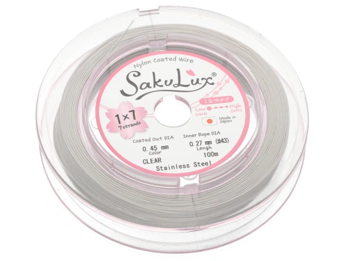 Linka SakuLux 0,45mm Clear [100m]