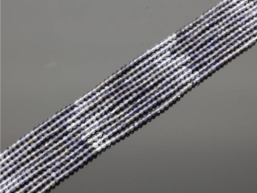 Iolit kulka fasetowana ok.2,5mm  [~32cm]