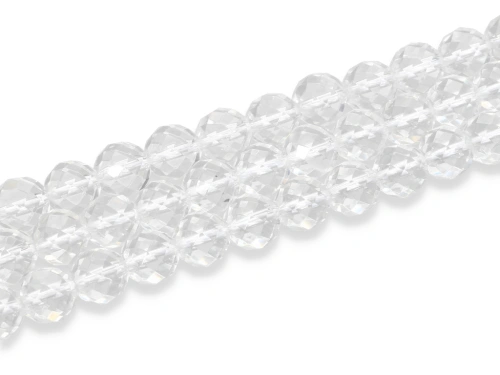 Kryształ górski kulka fasetowana 8mm [~19cm]  