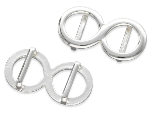 Przekładka "nieskończoność" 10 x 2 mm AG-925 [1szt.]