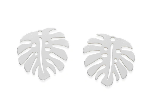 Zawieszka "monstera" 17 x 16 mm AG-925 [1szt.]