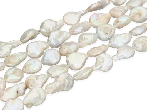 Perła słodkowodna keshi ~12-13mm [~18cm]