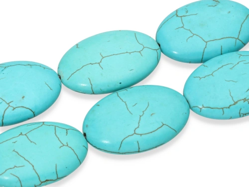 Howlit owal ok.34x24,5mm [1szt.]