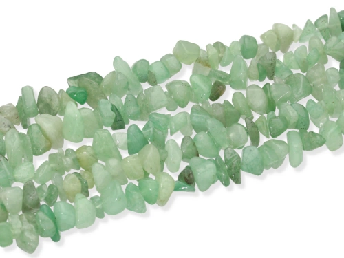 Awenturyn zielony sieczka ok.5x8mm [~80cm]