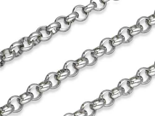 Łańcuszek "rolo" 4 x 4 x 1,5 mm [1m]