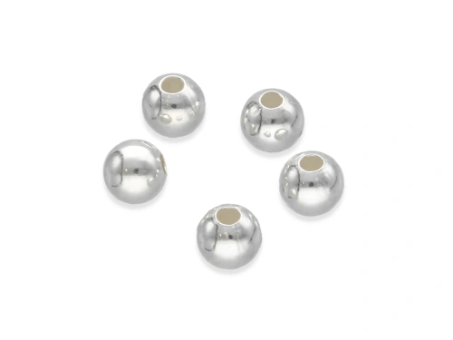 Kulka gładka 4/1,2mm AG-925 [2szt.]